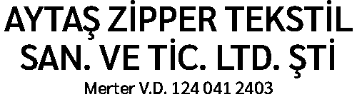 Aytaş Fermuar Logo
